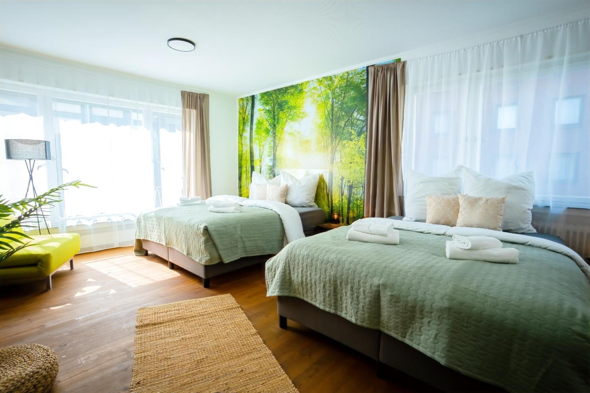 The Big Muenster Fuer Bis Zu 12, Whirlpool, Sauna, Zentral, Tischfussball, Balkon, Gasgrill Ulm Luaran gambar